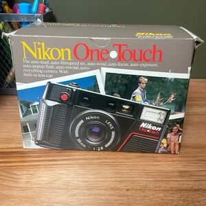 Vintage Nikon One Touch L35AF2 35mm Film Point and Shoot Camera Pro Tested